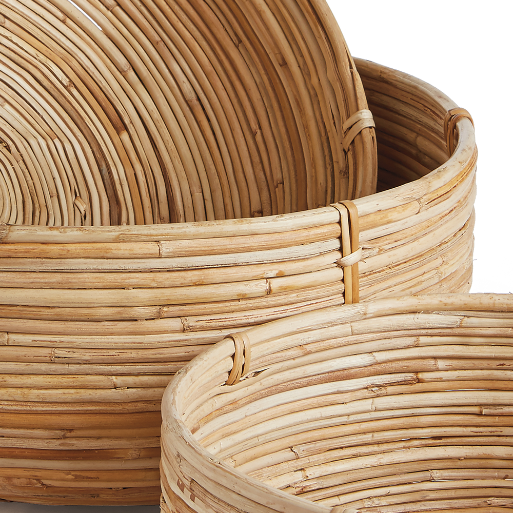 Luca Low Baskets Set of 3