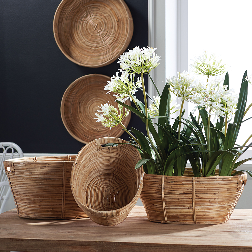 Luca Rectangular Baskets Set of 3