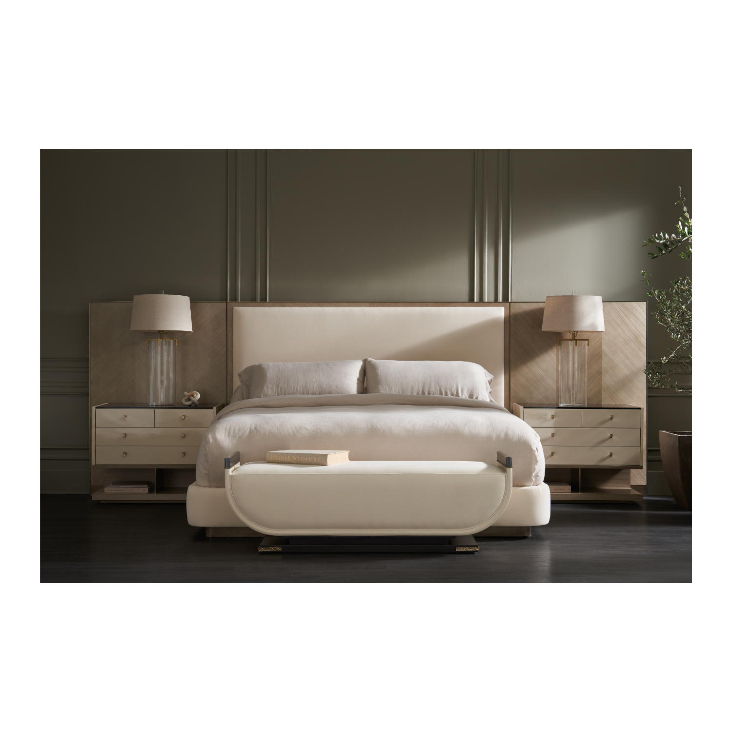 Anthology Kg Bed W/Wings