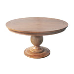55" Charlotte Pedestal Table (Golden Oak)