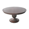 55" Charlotte Pedestal Table (Walnut)