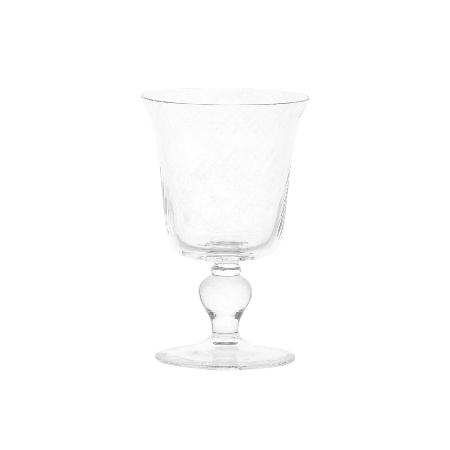 Set 6 White Wine Glasses Espiral
