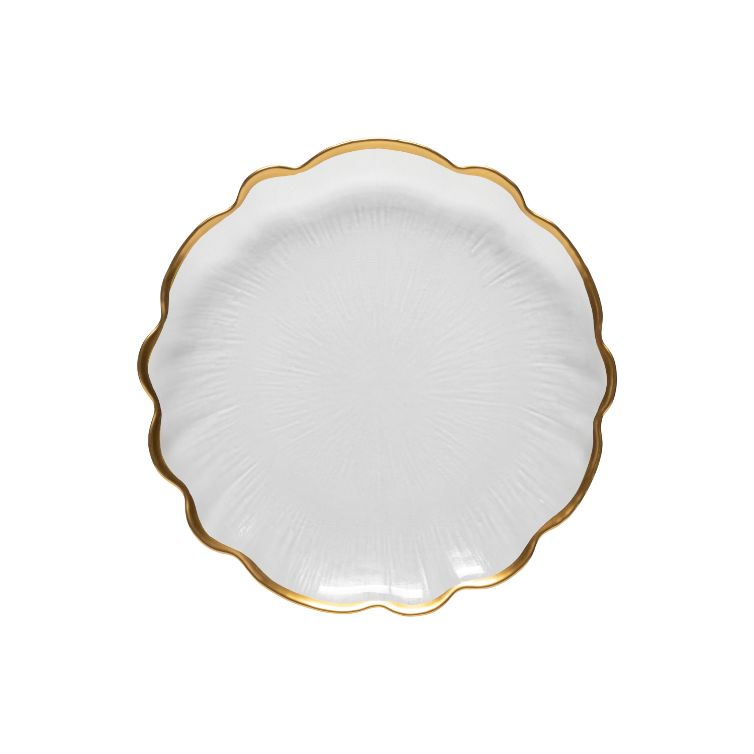 Glass Rimmed Salad Plate Francesca by Casafina