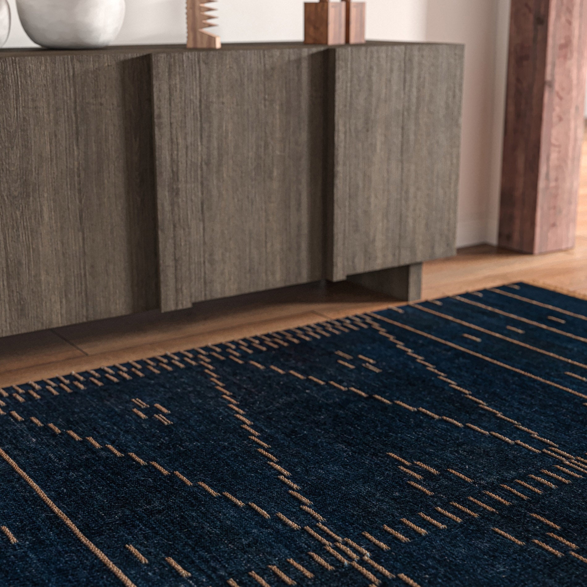 LEMIEUX ET CIE Duar Dalao Indigo Rug
