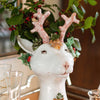 "Heidi", Ceramic Reindeer Head Vase