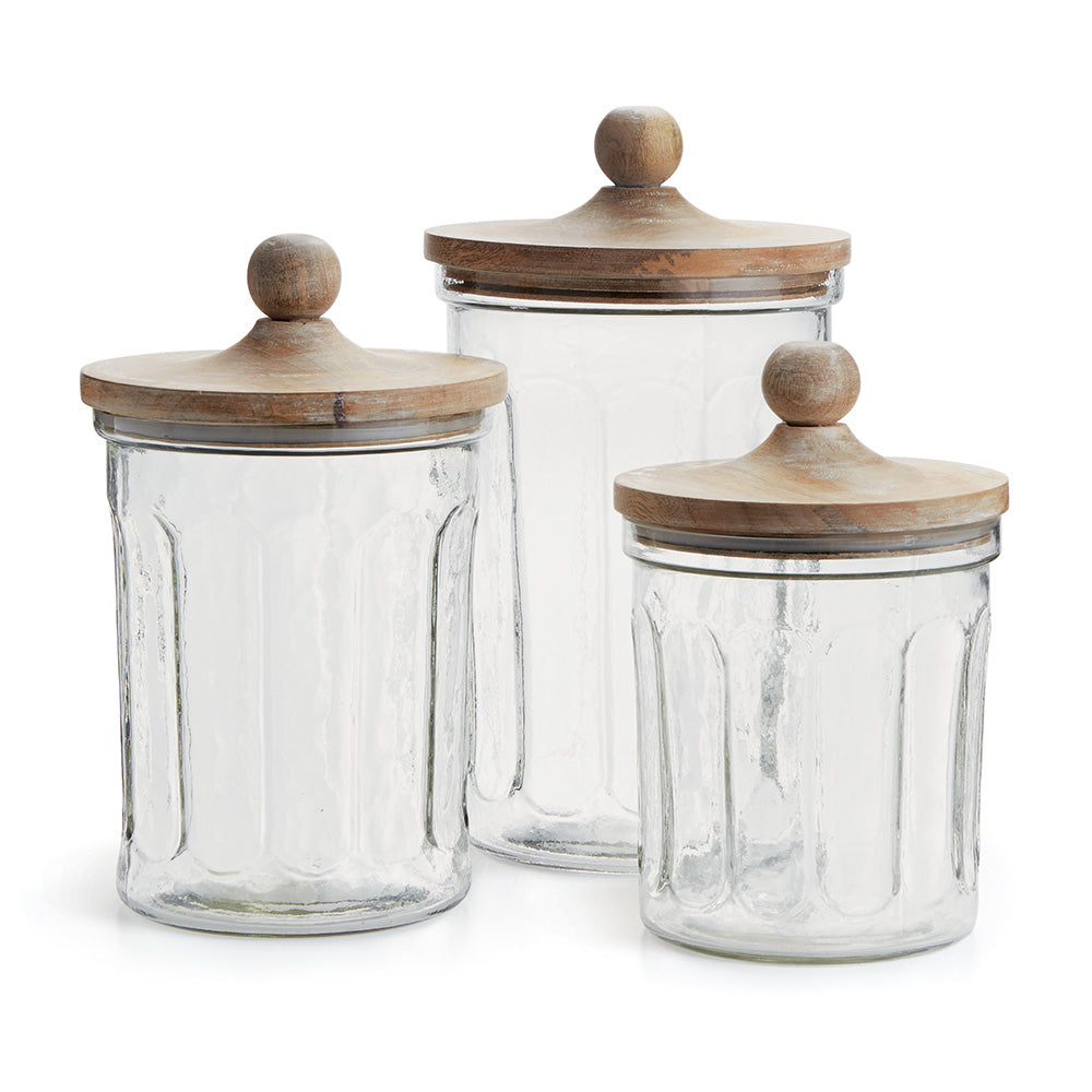 Olivia Hill Canisters, Set of 3