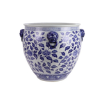 Floral Leaf Fishbowl