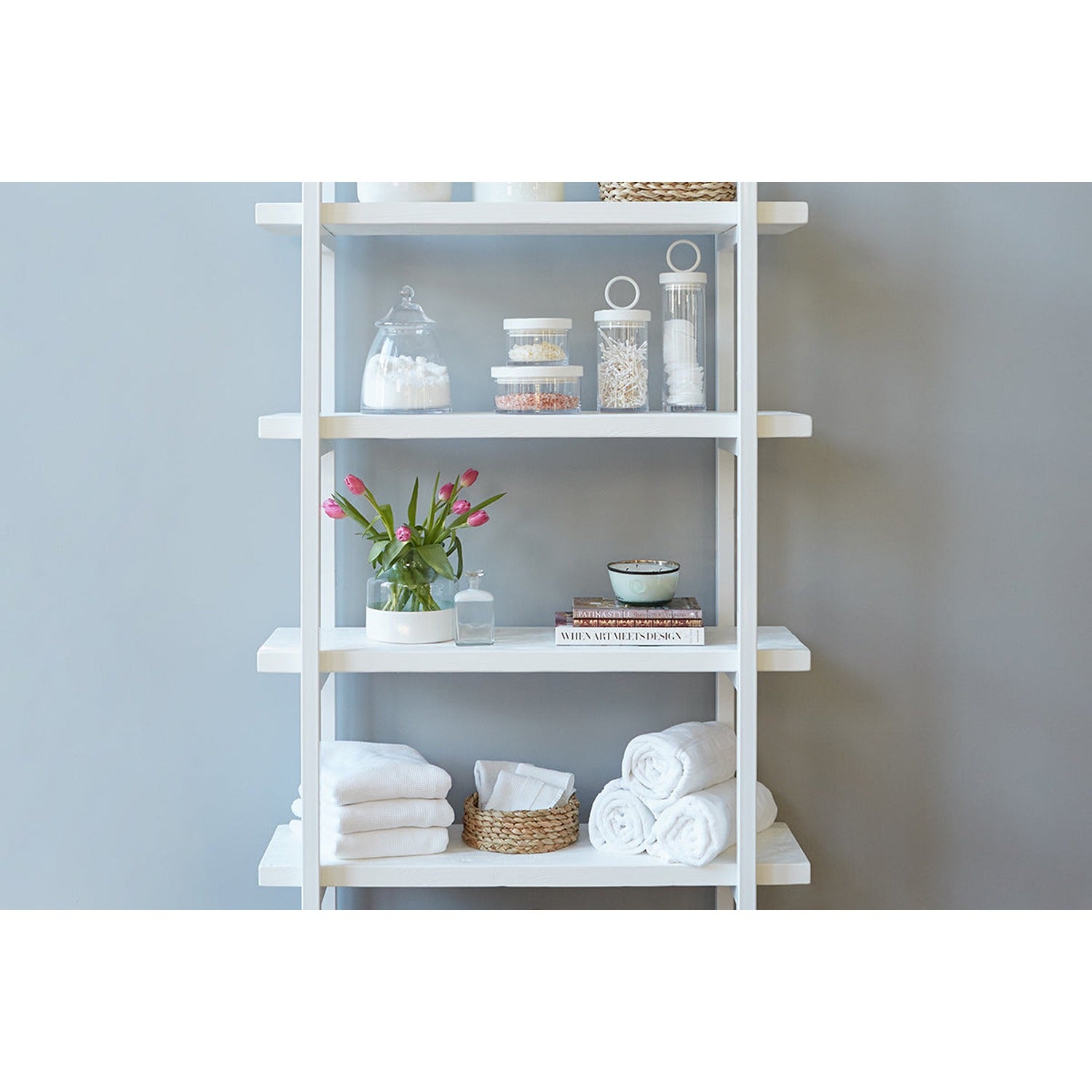 White with White, Pantry Shelf Unit