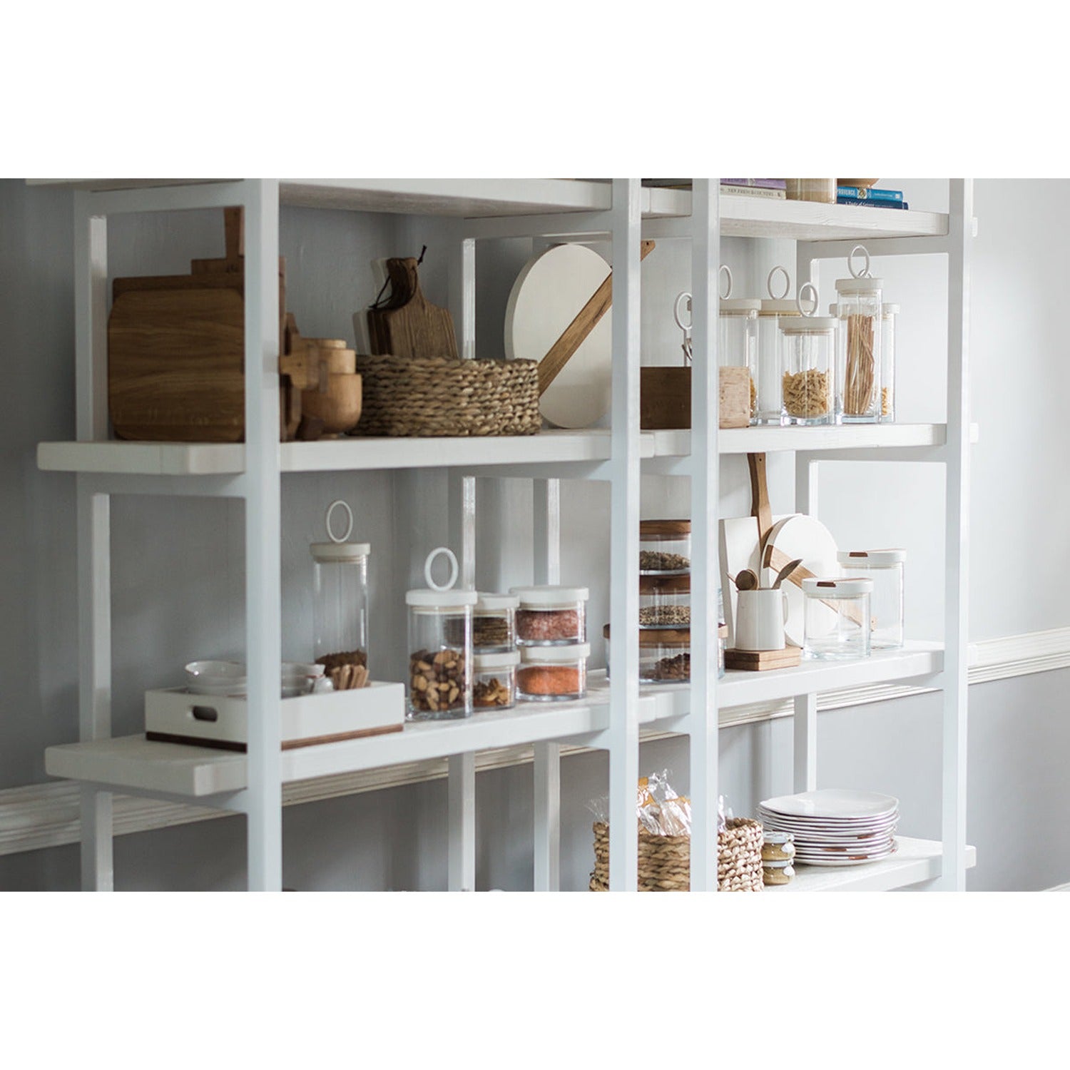 White with White, Pantry Shelf Unit