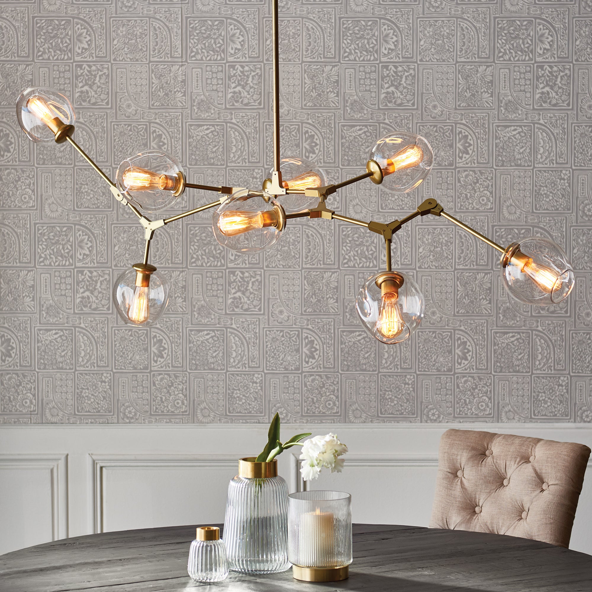 Daya Globe Chandelier