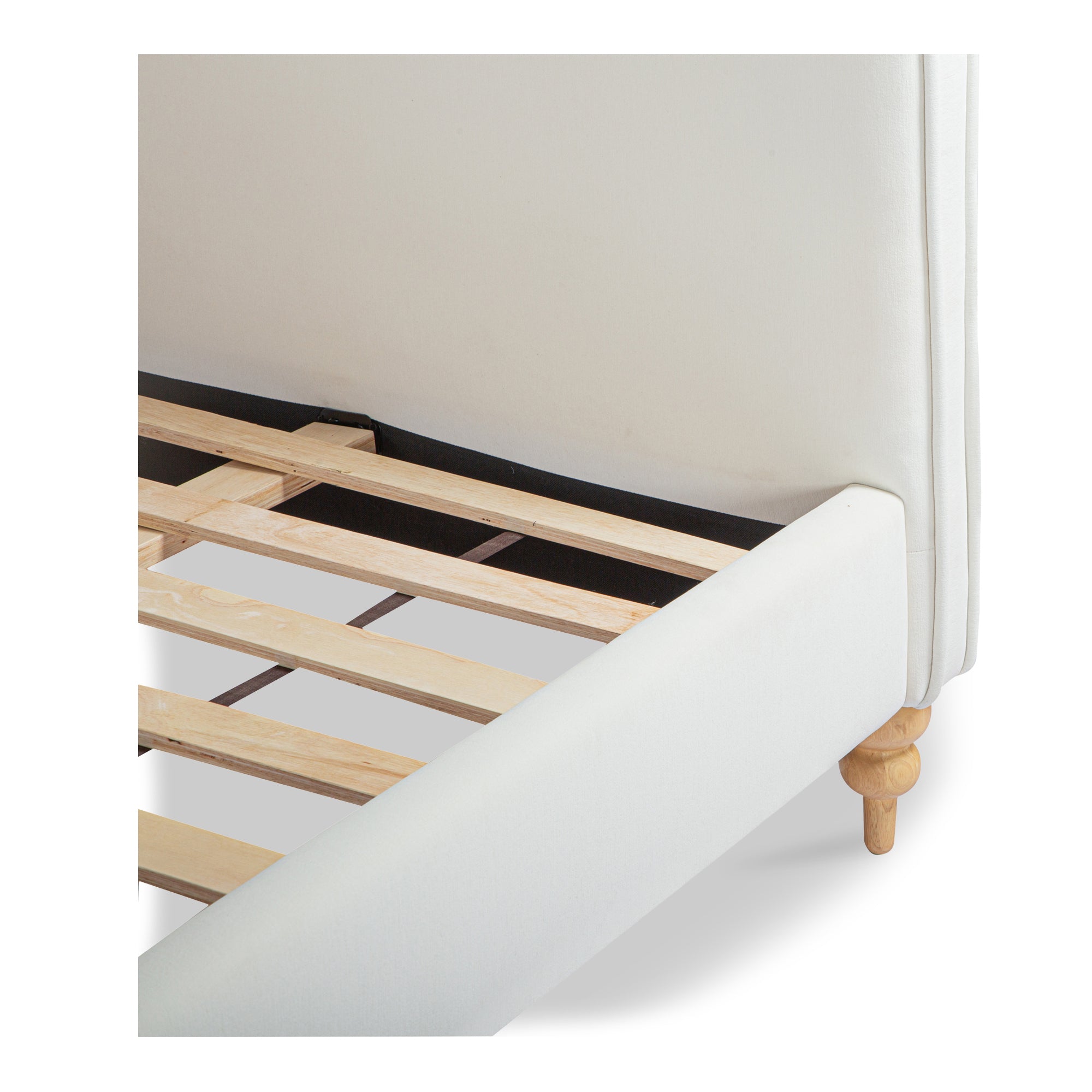 Beckett Bed - Cream