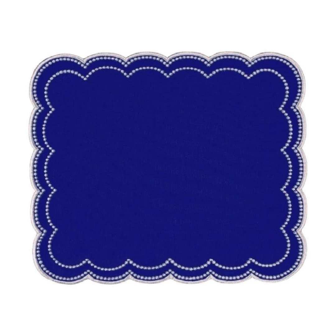 Audrey Placemat - Royal Blue (Set of 4)