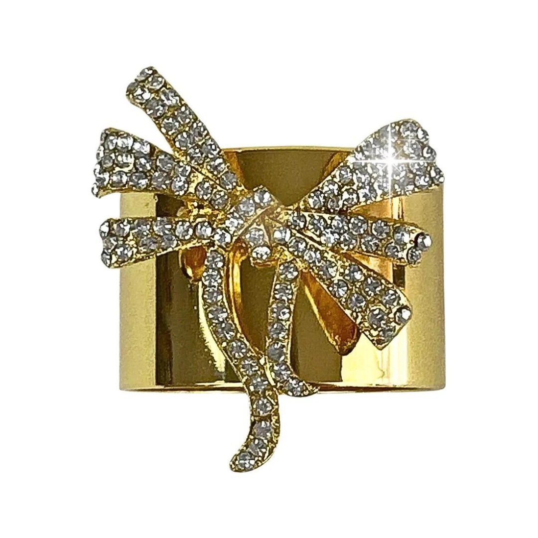 Jeweled Bow Napkin Ring