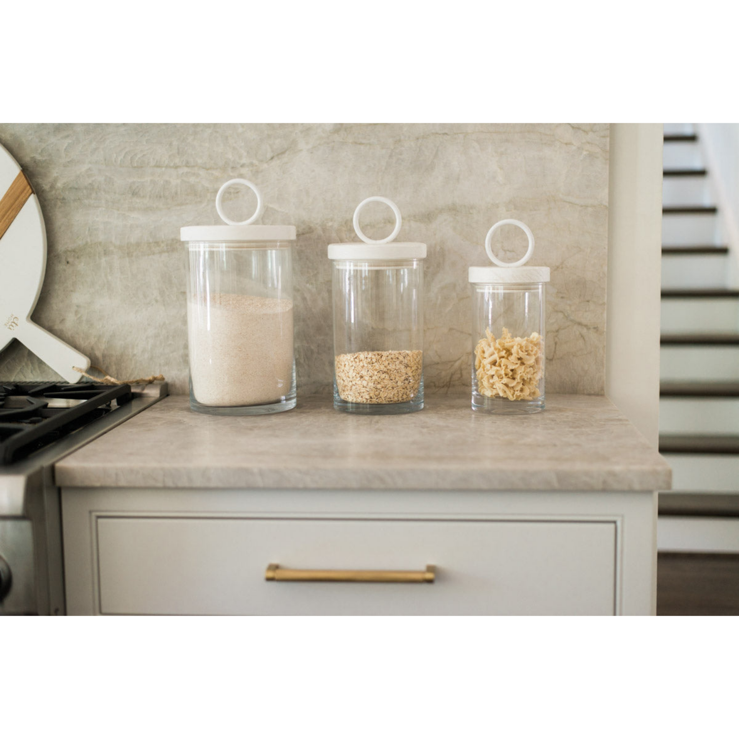 Bianca Iron Top Canister