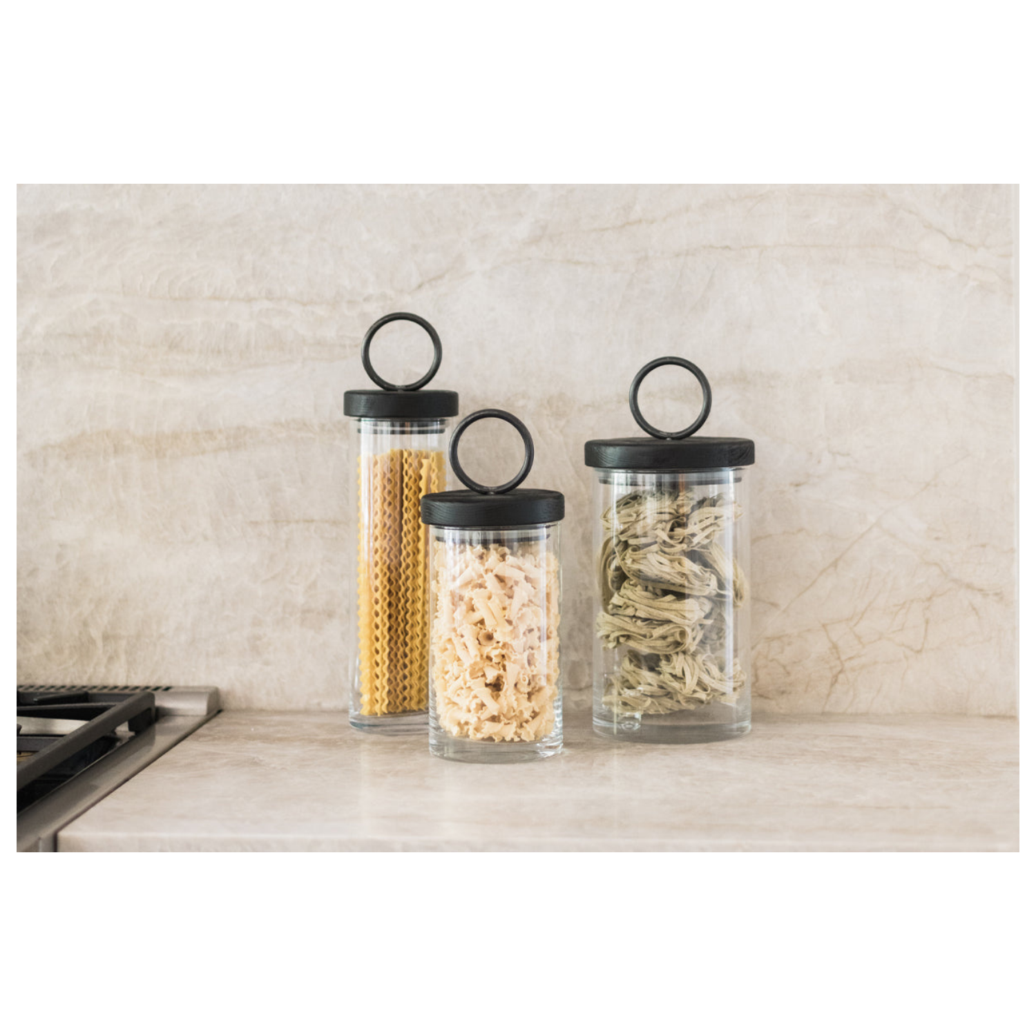 Barcelona Iron Top Canister