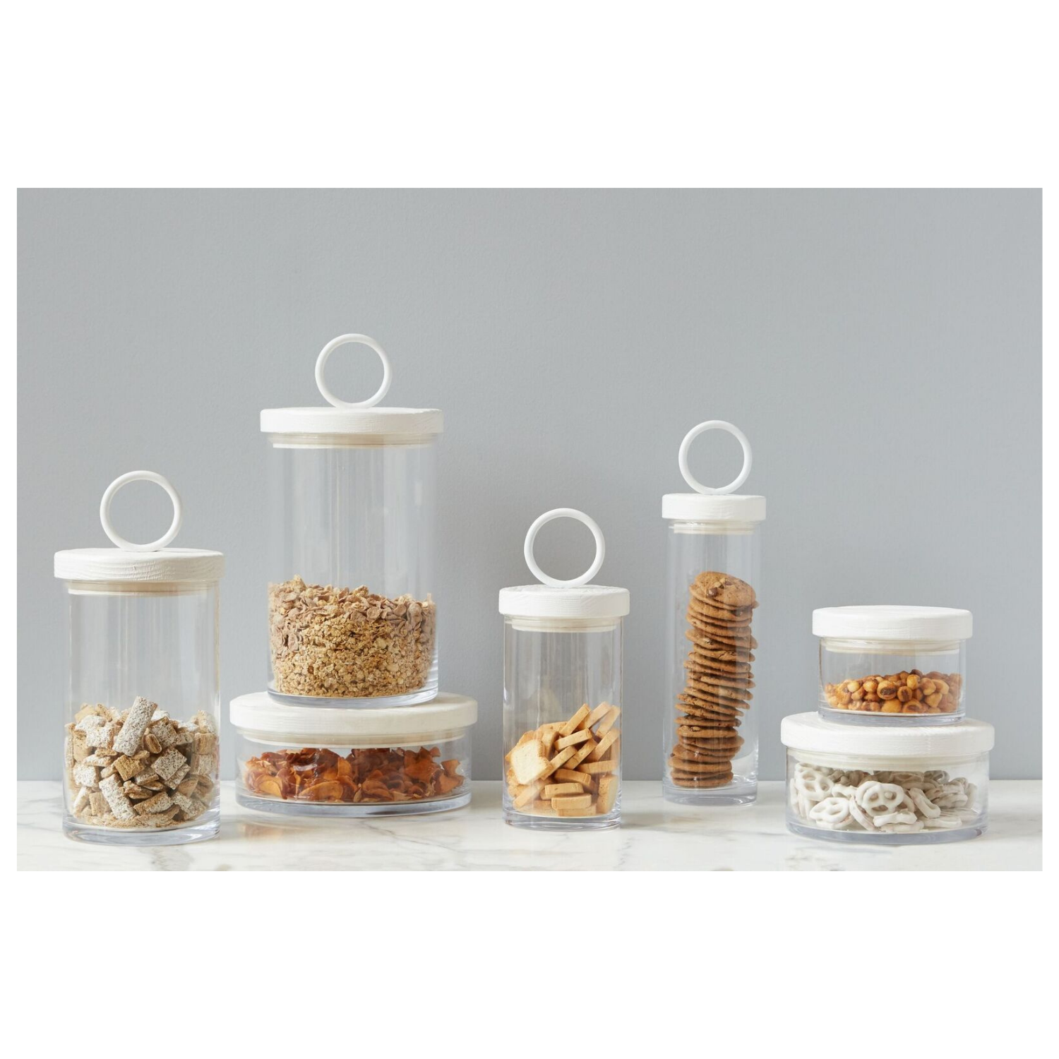 Bianca Iron Top Canister