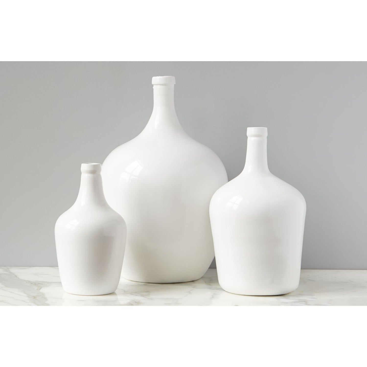 White Demijohn