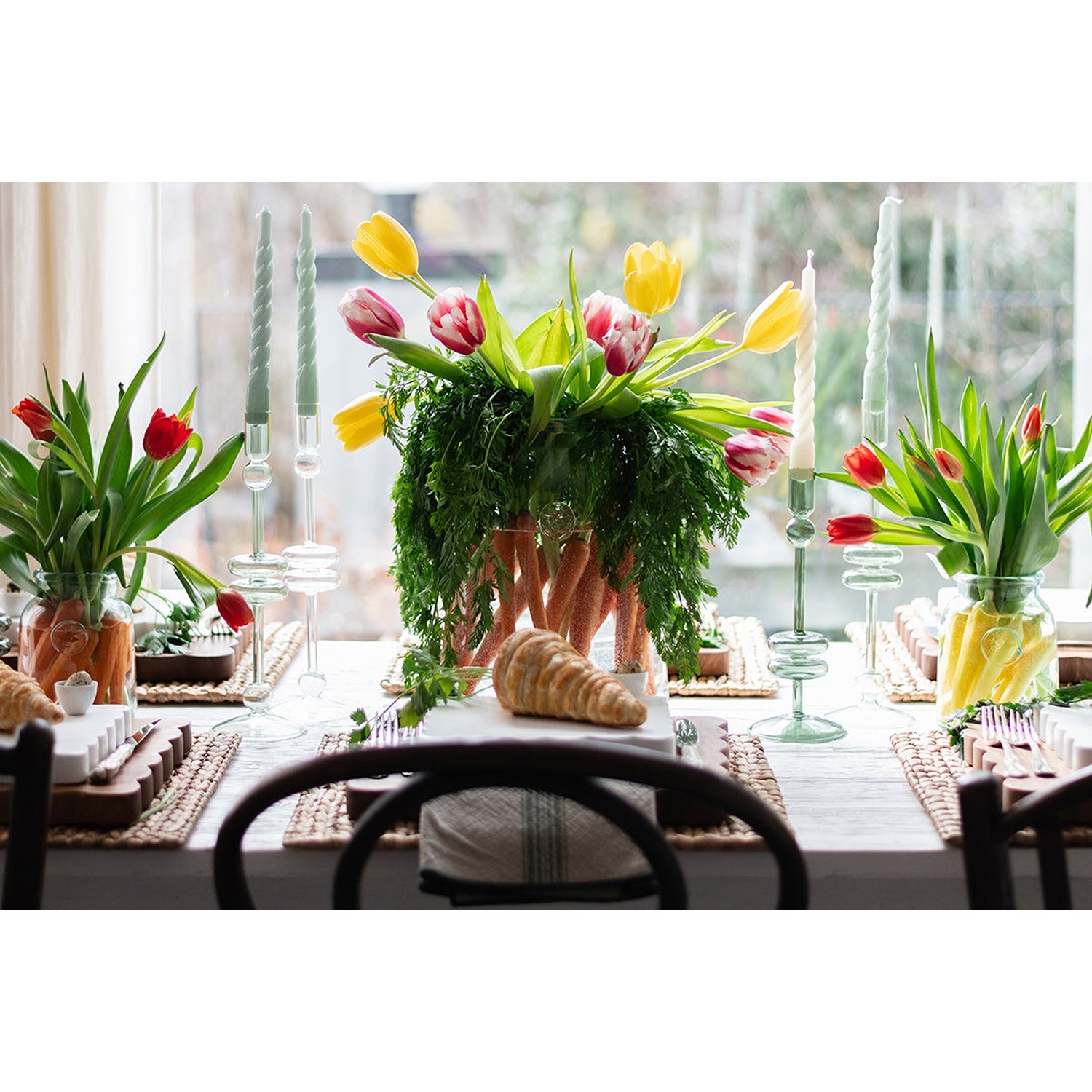 French Bee Mason Jar Vase