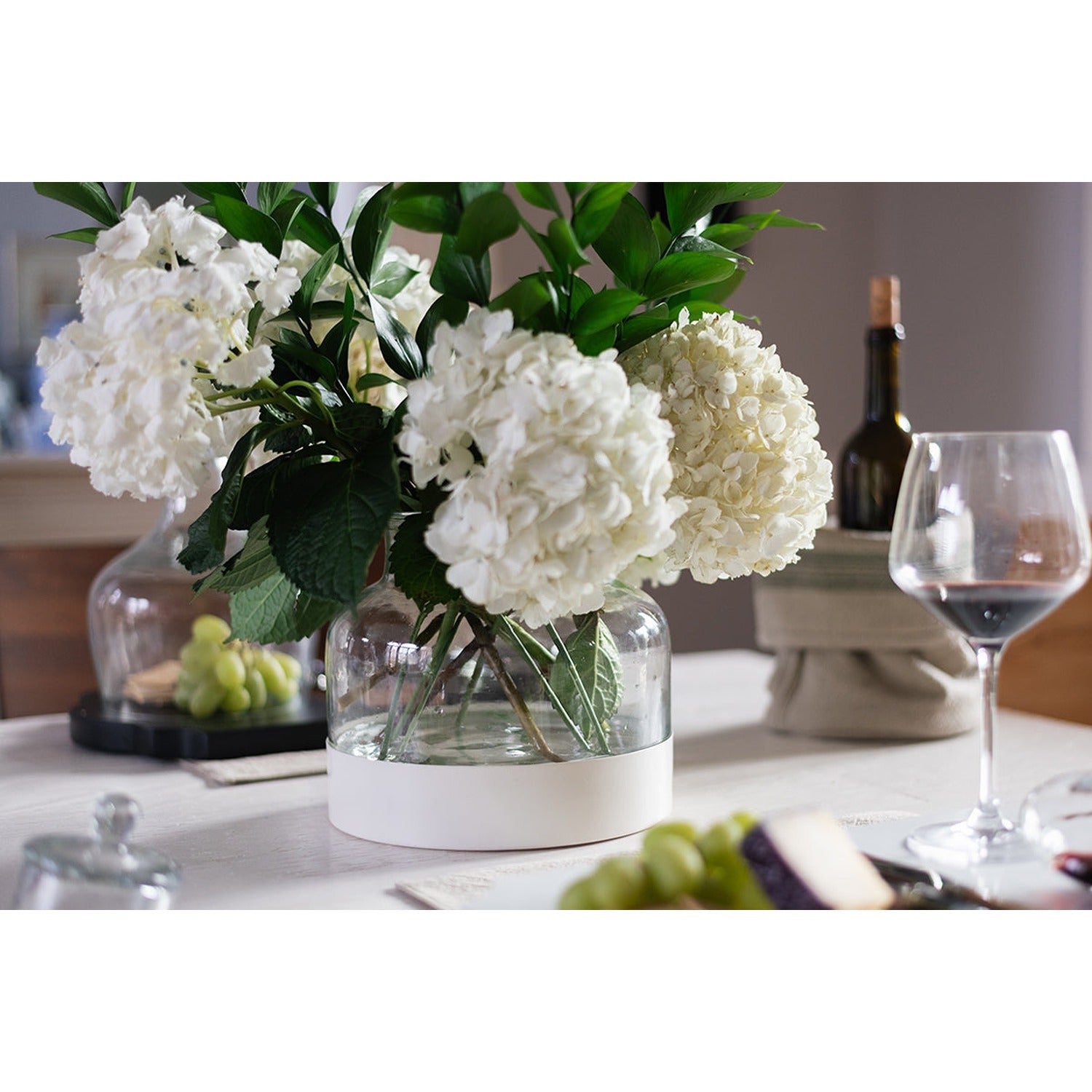 3-in-1 Glass Bloom Vase, Maritime Color Set
