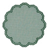 Bettina Placemat - Dark Green Gingham (Set of 4)