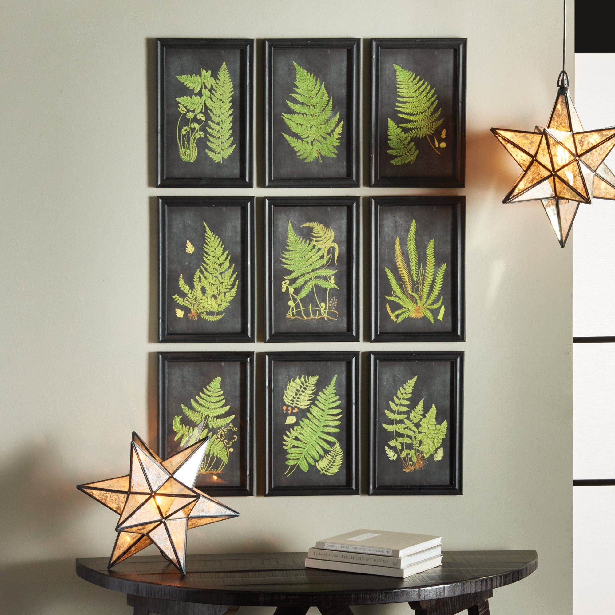 Ferniere Botanical Prints, Set of 9