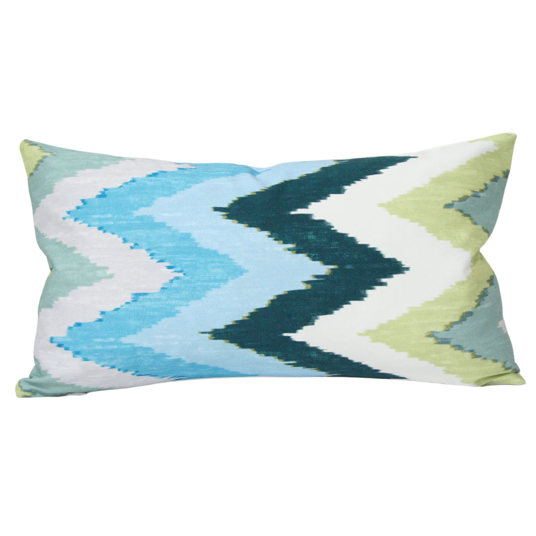 Adras Ikat Blue and Green (Last Chance)