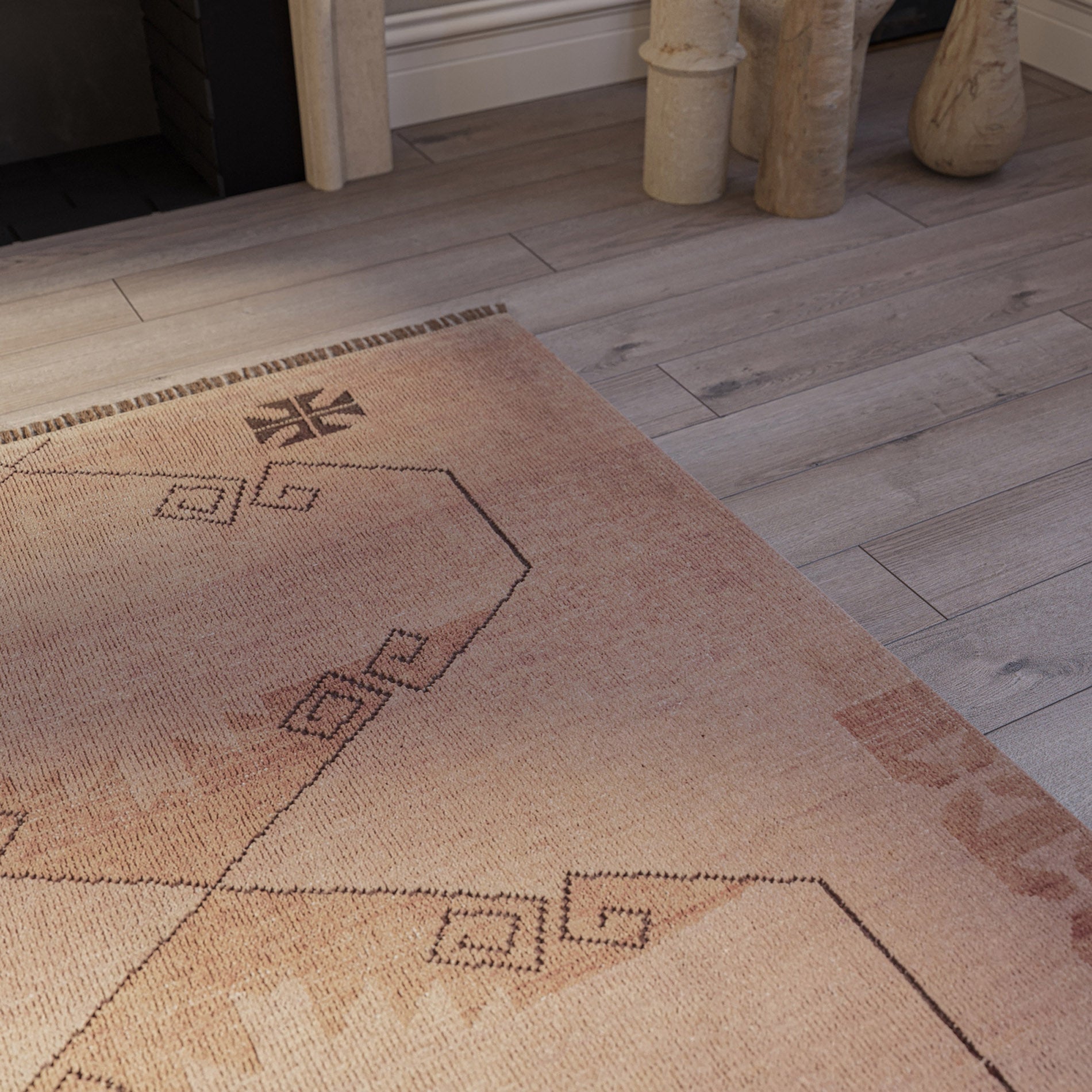 LEMIEUX ET CIE Kouang Paffa Blush Rug