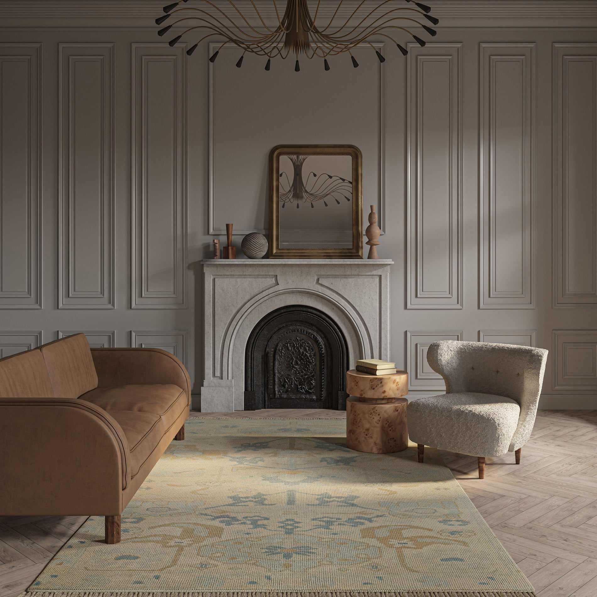 LEMIEUX ET CIE Kouang Kamalo Natural Rug