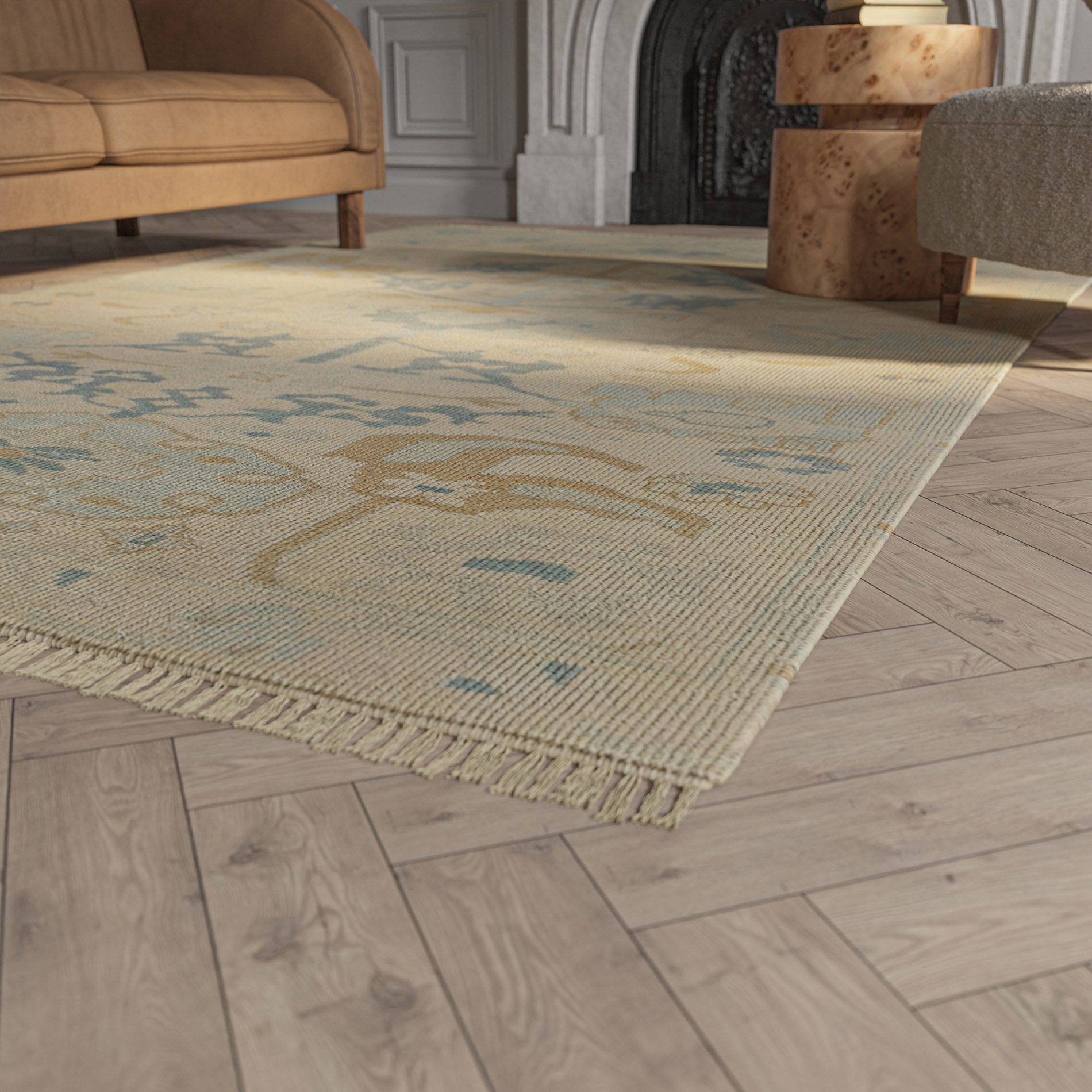 LEMIEUX ET CIE Kouang Kamalo Natural Rug