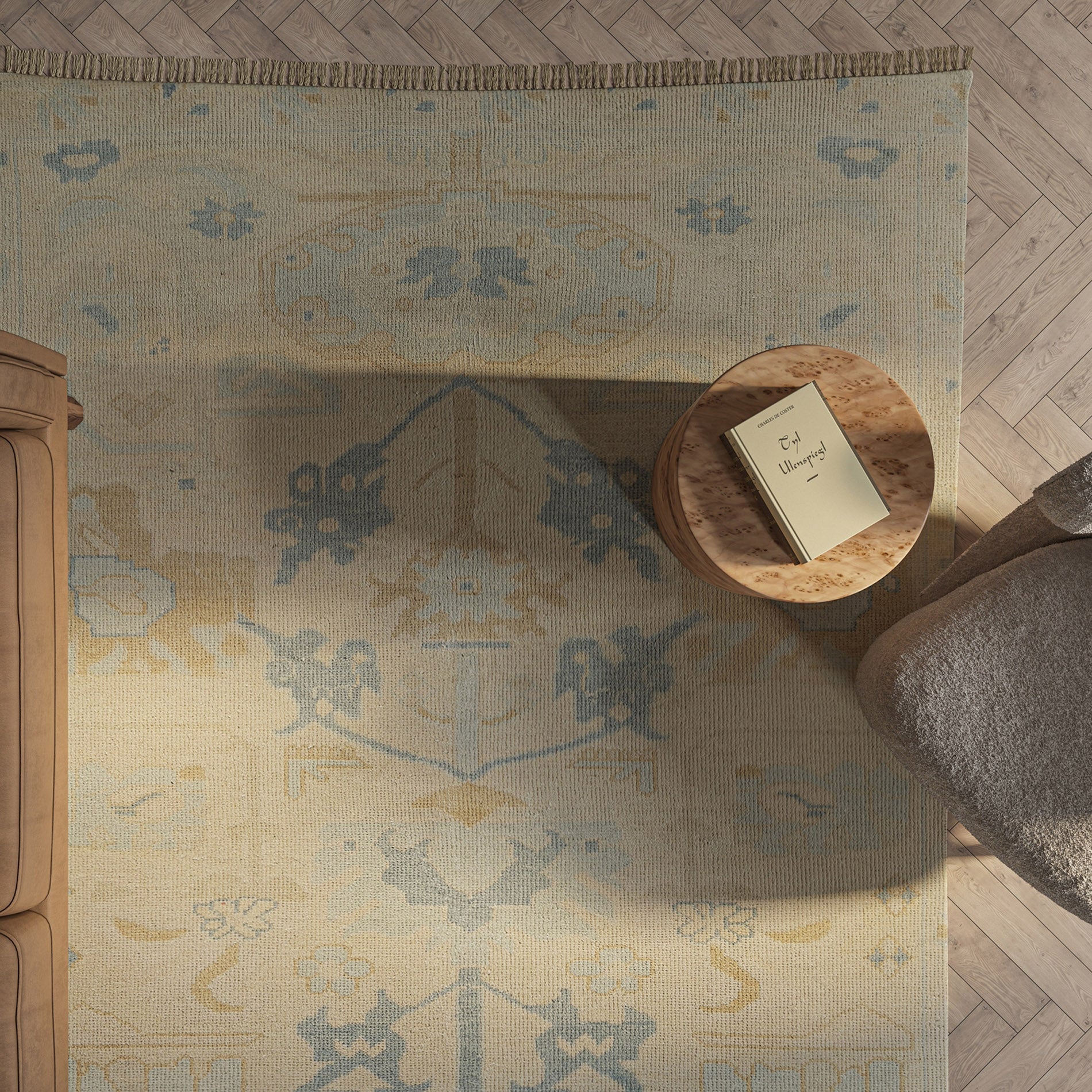 LEMIEUX ET CIE Kouang Kamalo Natural Rug