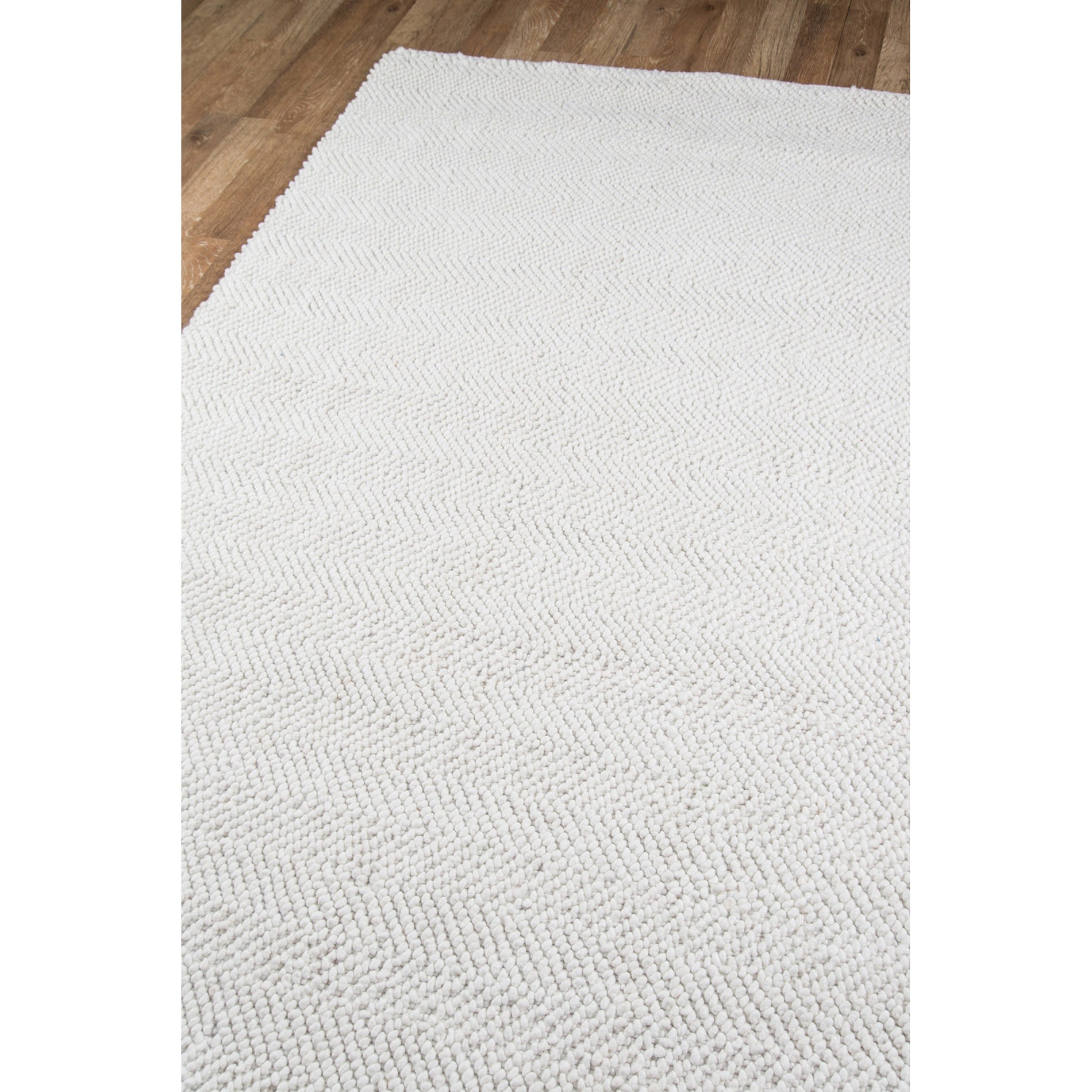 Erin Gates by Momeni Ledgebrook Washington Ivory Hand Woven Polyester Area Rug