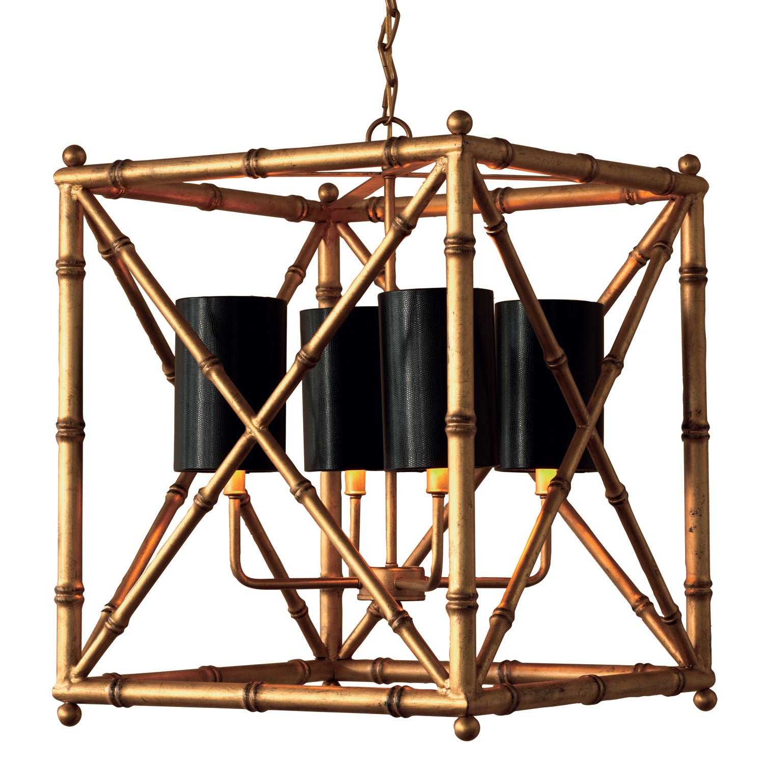 Baldwin Gold Chandelier