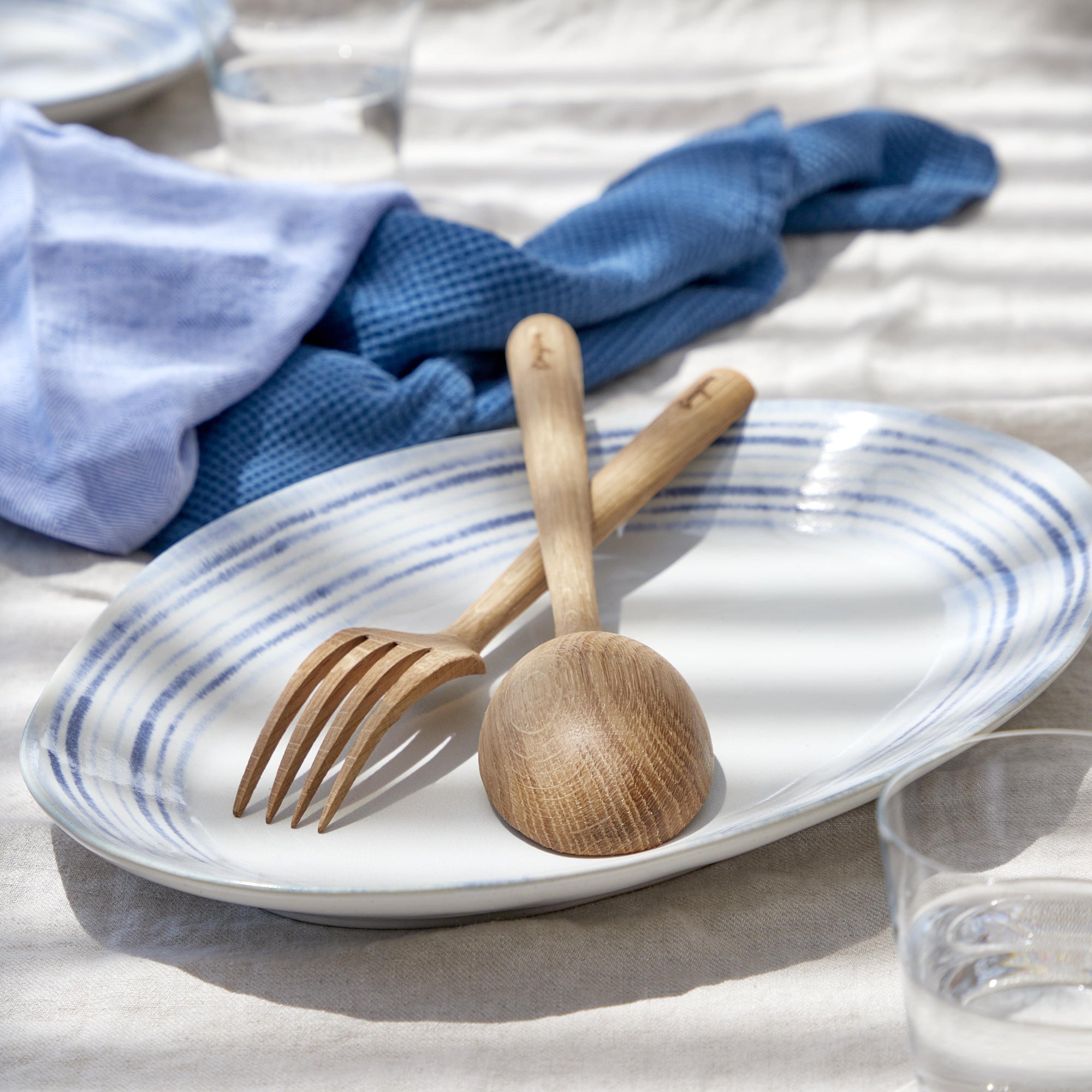 Oval Platter Nantucket by Casafina