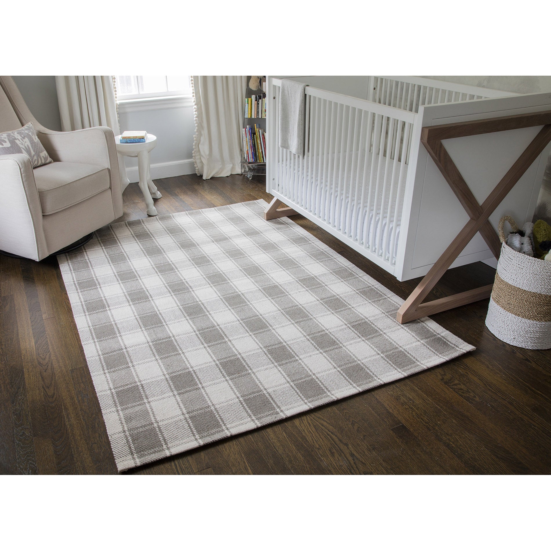 Erin Gates by Momeni Marlborough Charles Grey Hand Woven Wool Area Rug