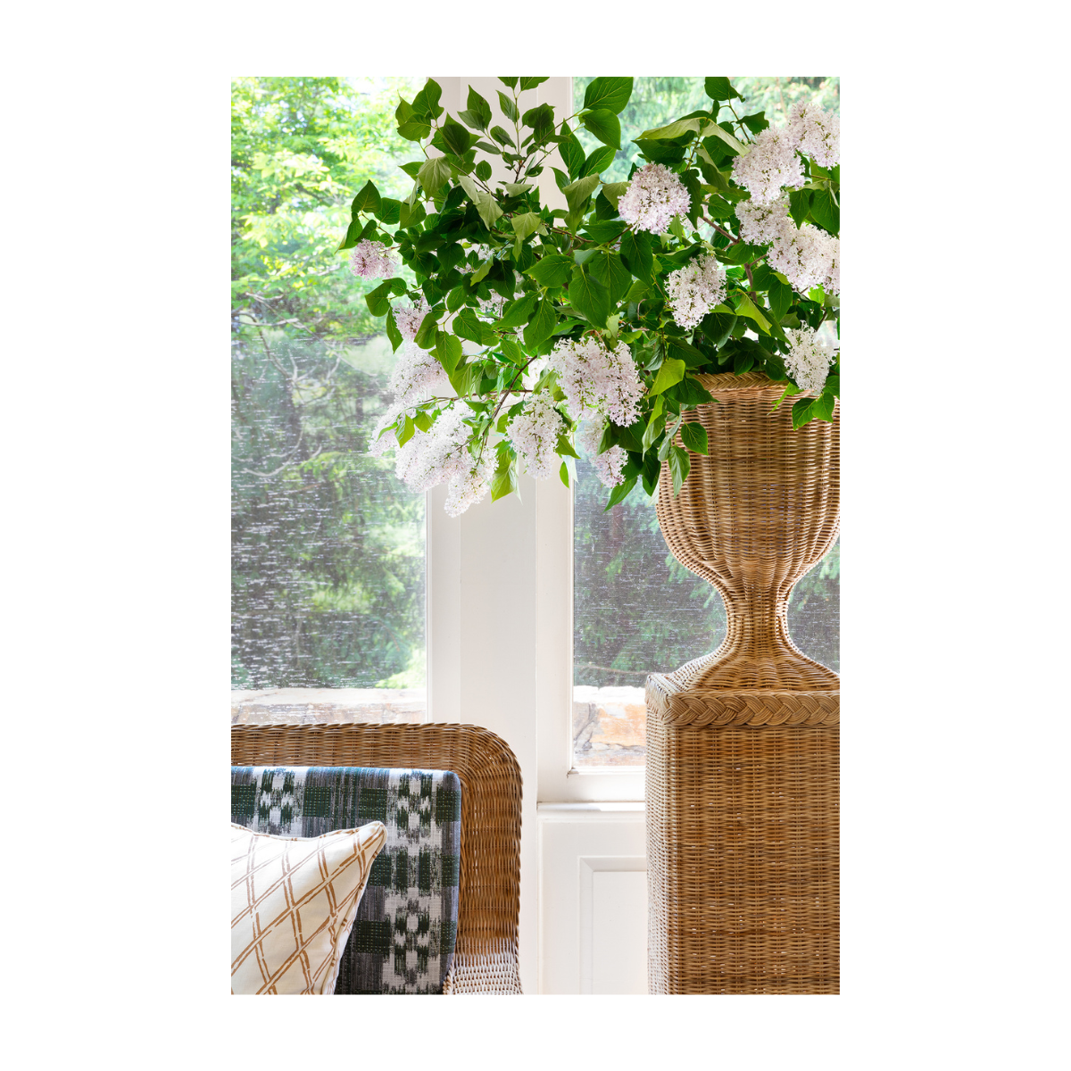 Braided Urn - Square Base