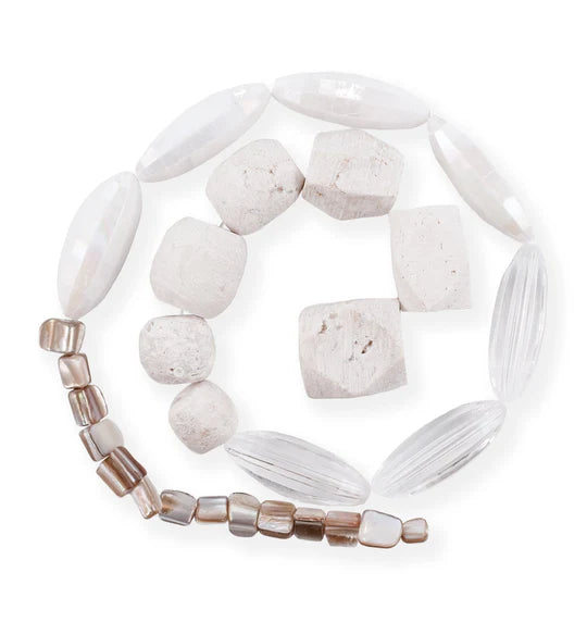 Malibu Stoney Beaded Chandelier