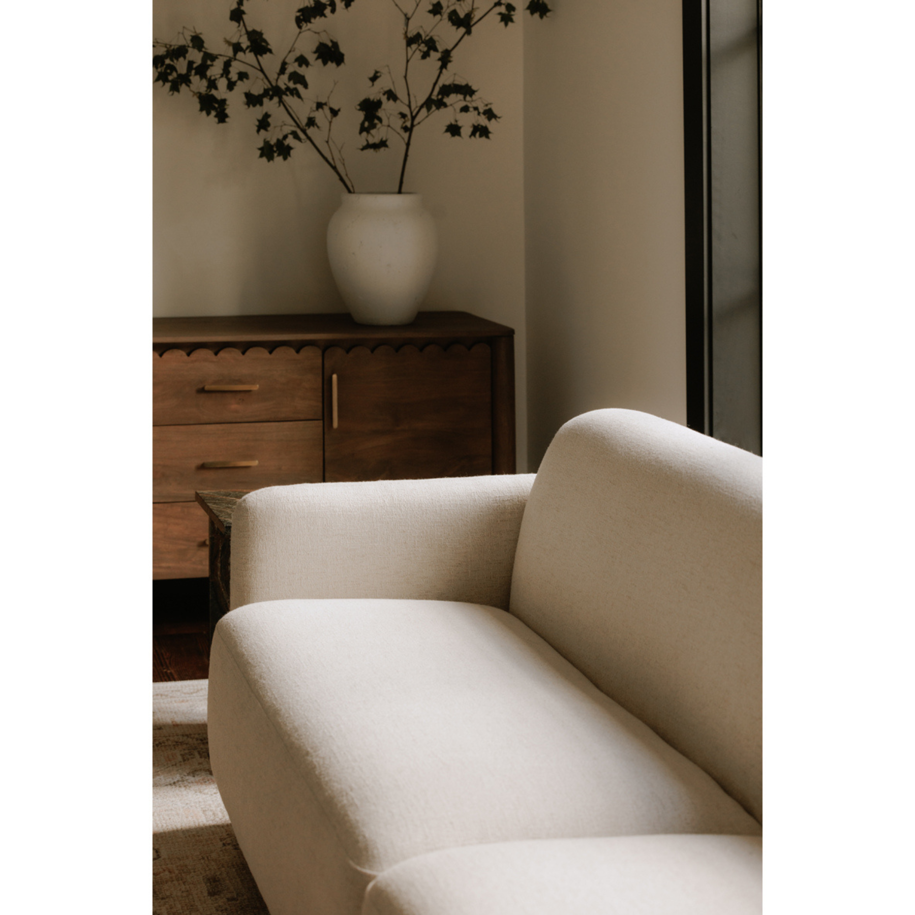 Bran Sofa - Flecked Ivory