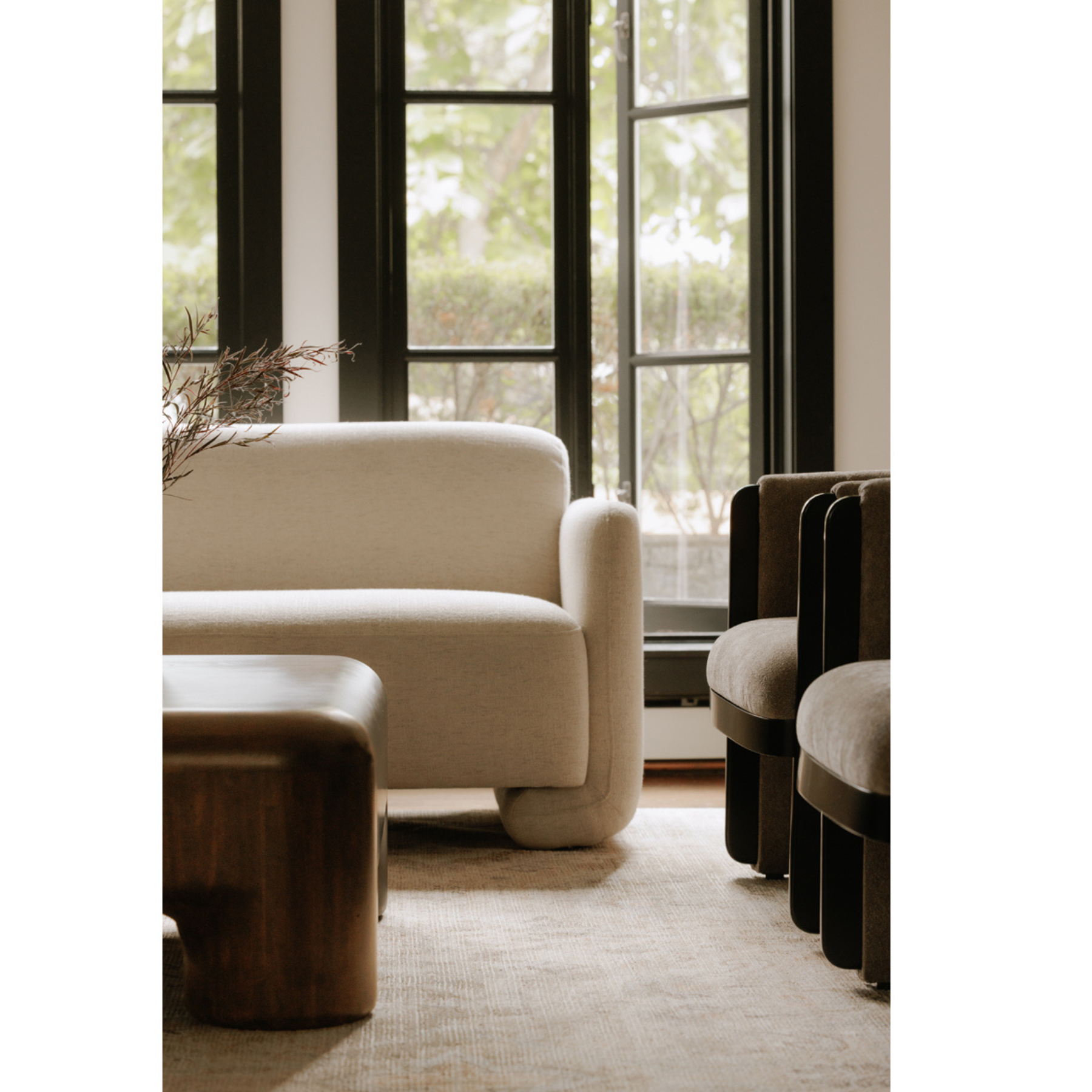 Bran Sofa - Flecked Ivory