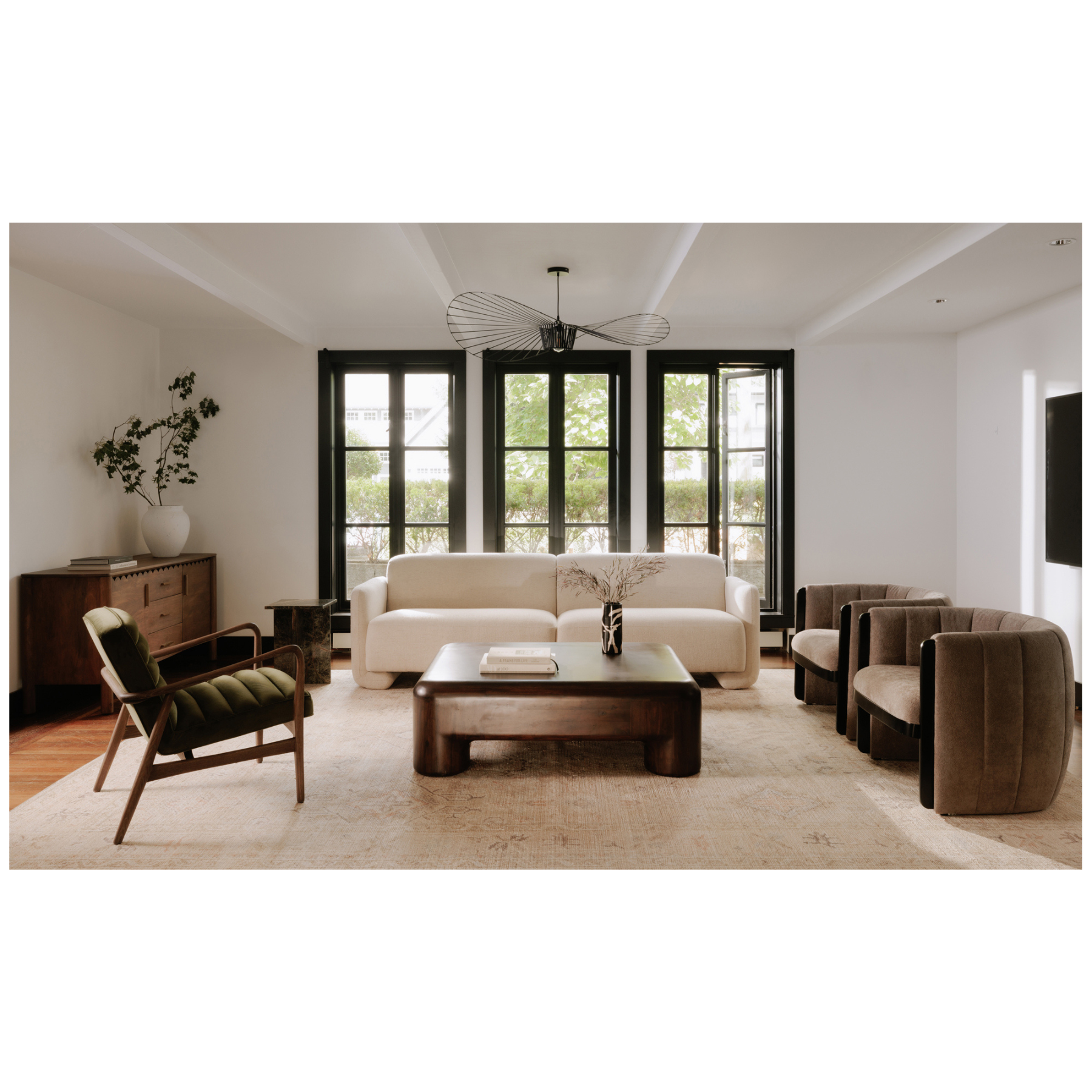 Bran Sofa - Flecked Ivory