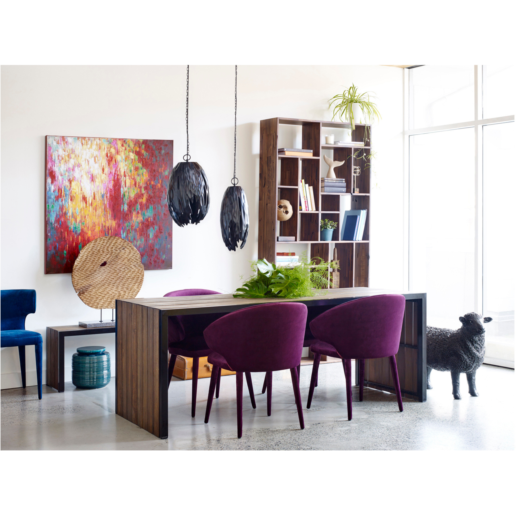 Haven Shelf Walnut Brown