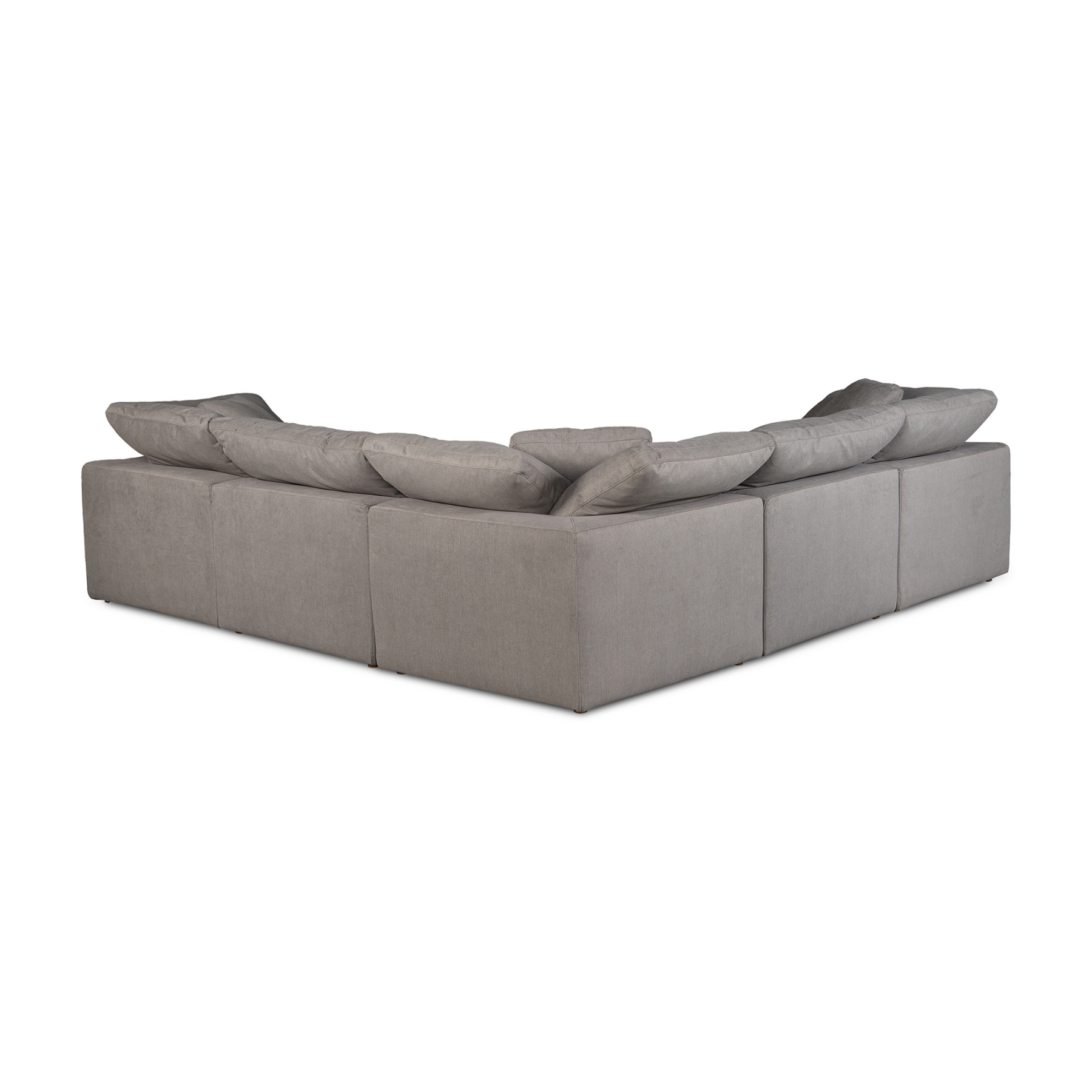 Holt Classic L-Shaped Modular Sectional - Light Grey