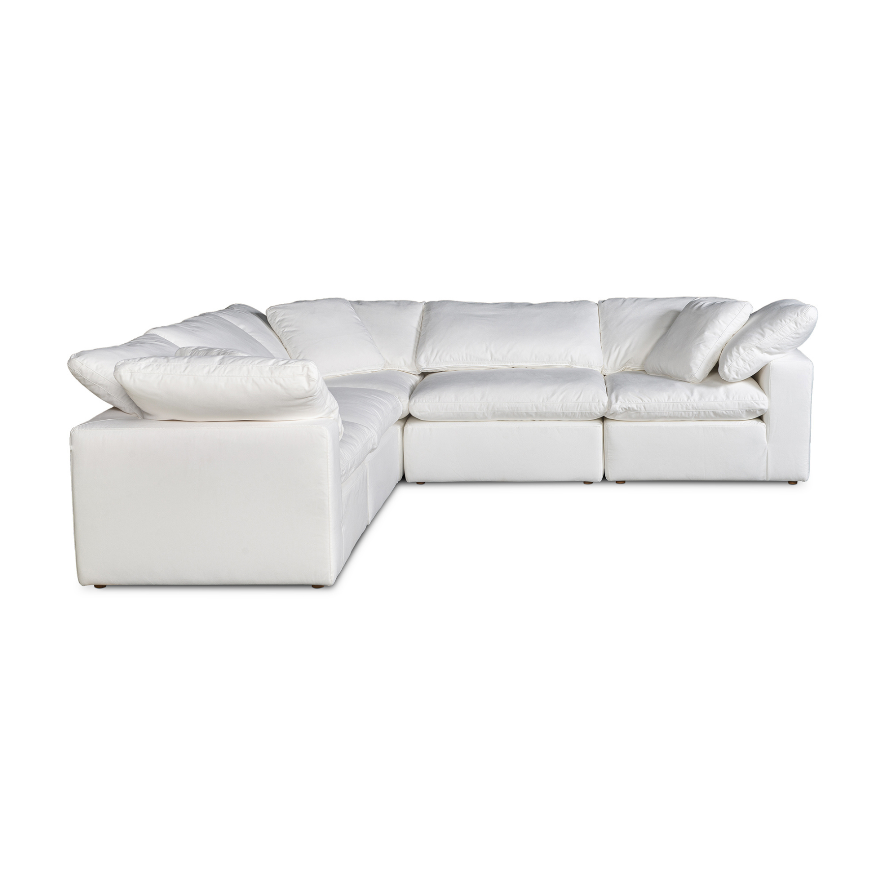 Holt Classic L-Shaped Modular Sectional - Cream White