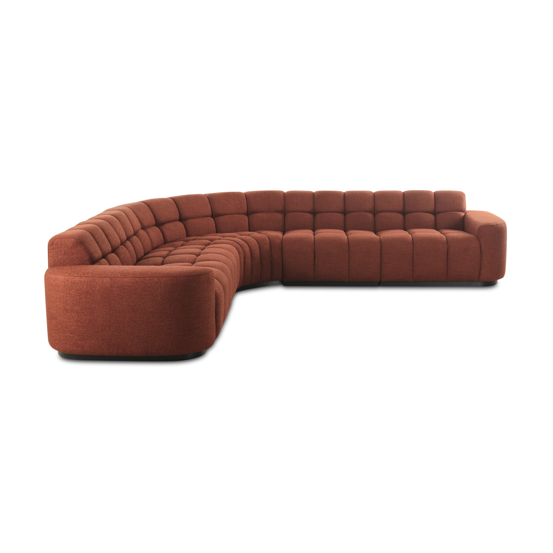 Jaxon L-Shaped Sectional - Rust