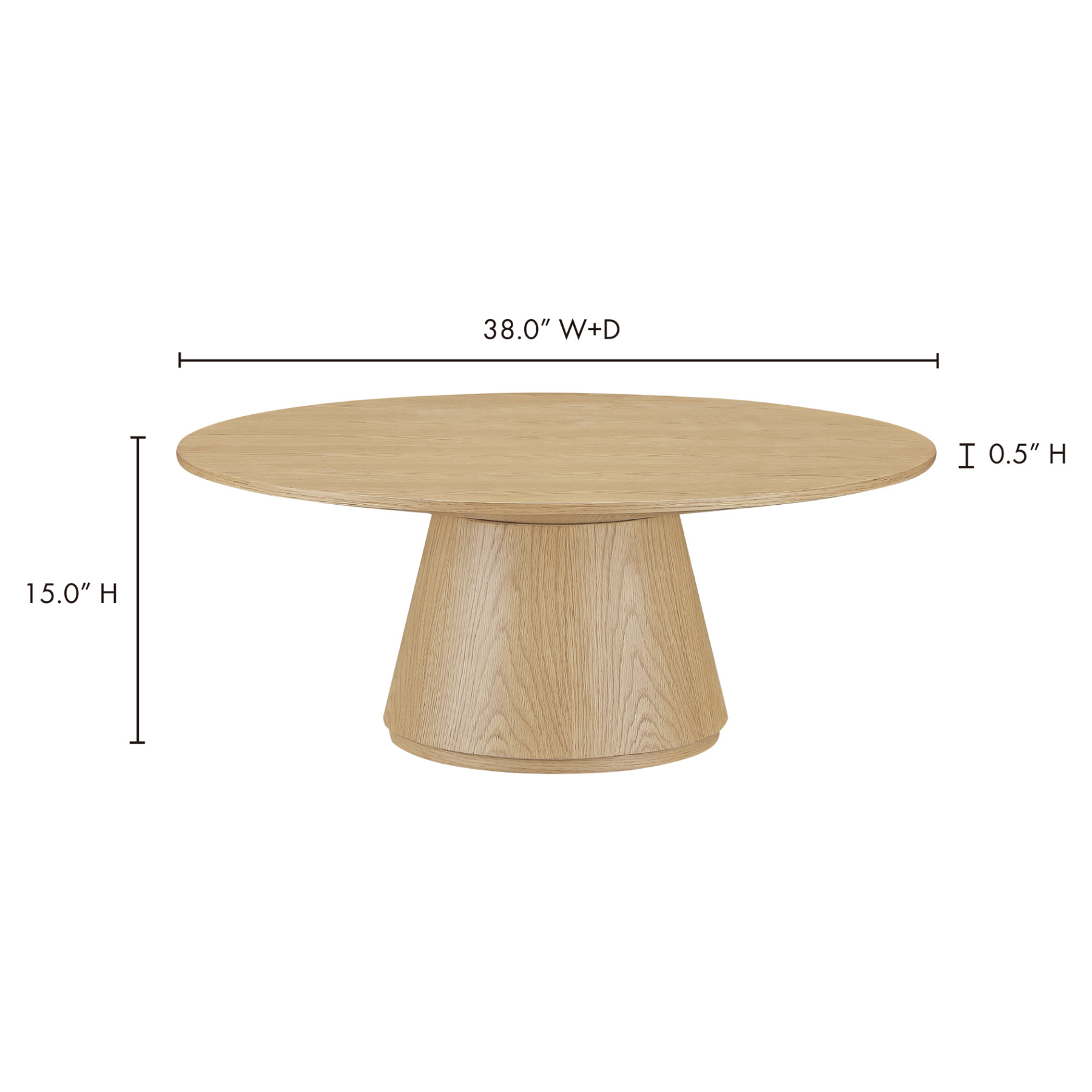 Kael Coffee Table - Natural Oak