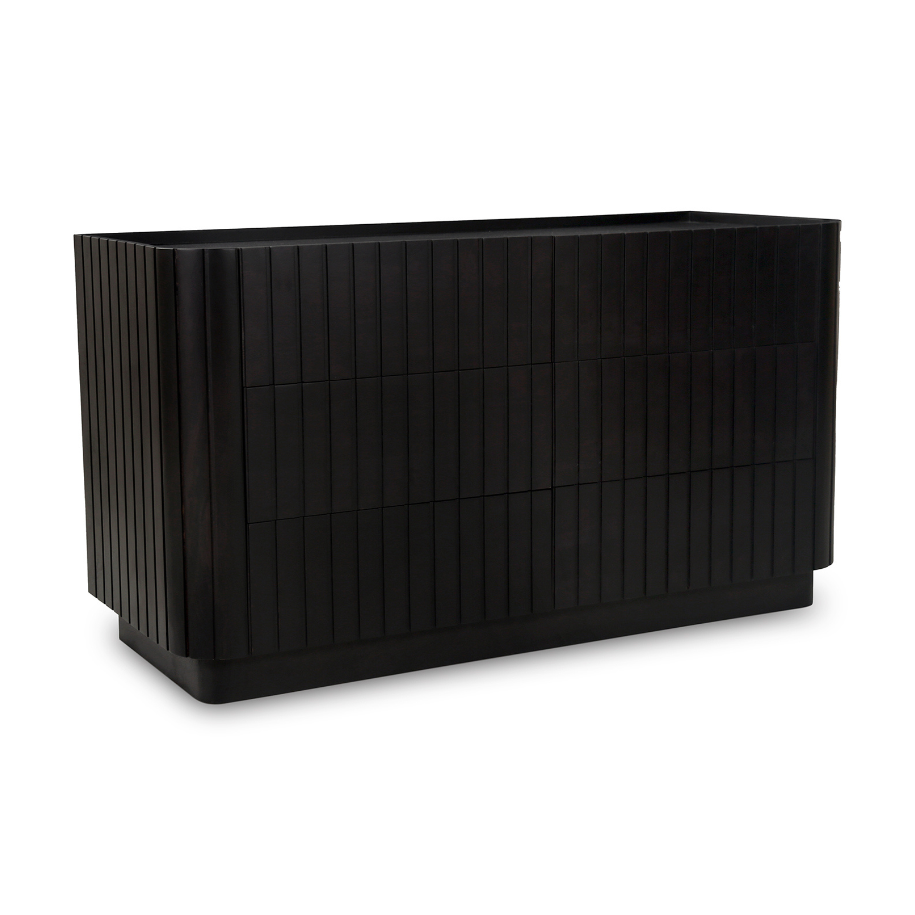 Eloisa 6 Drawer Dresser - Black