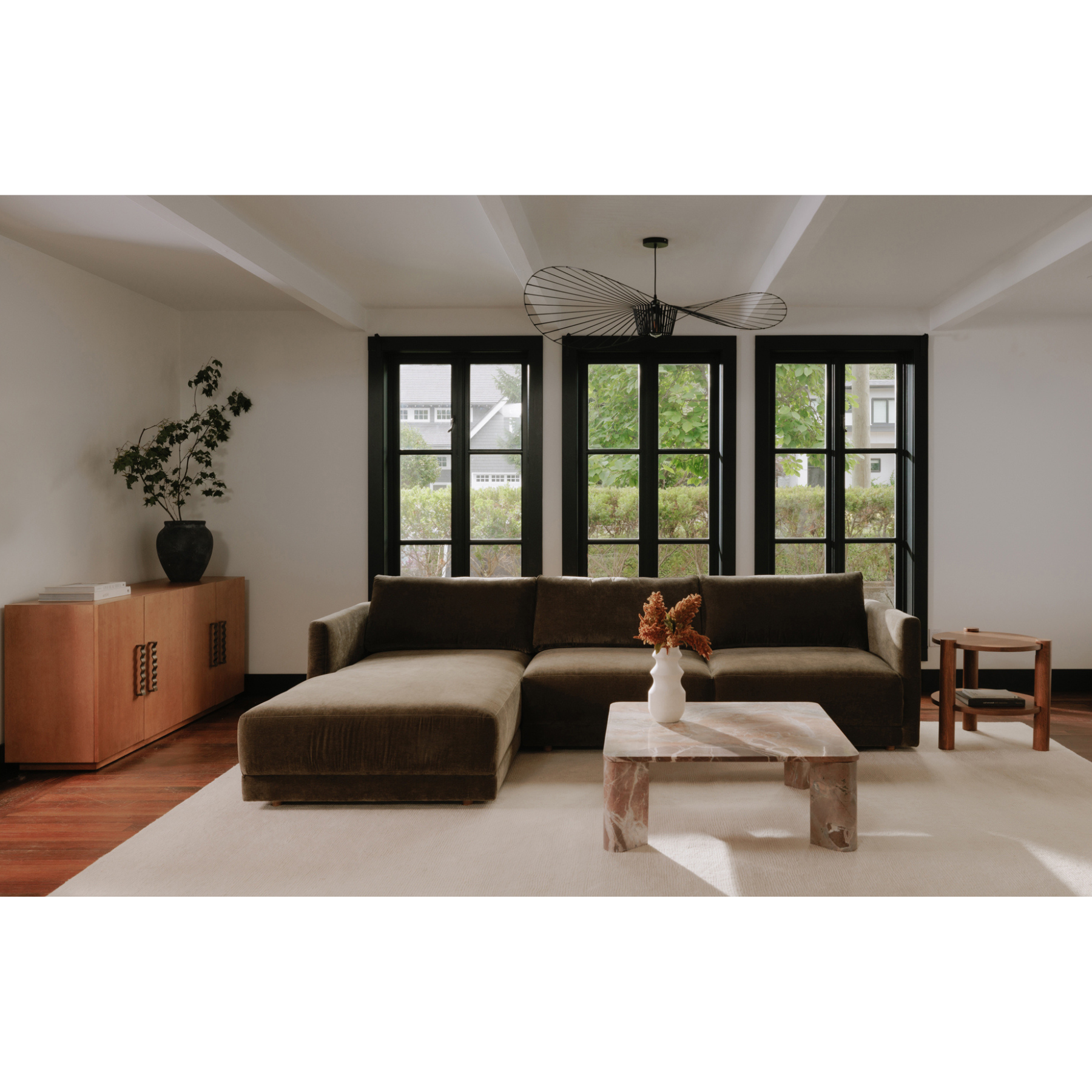 Fenn Sectional - Heritage Green