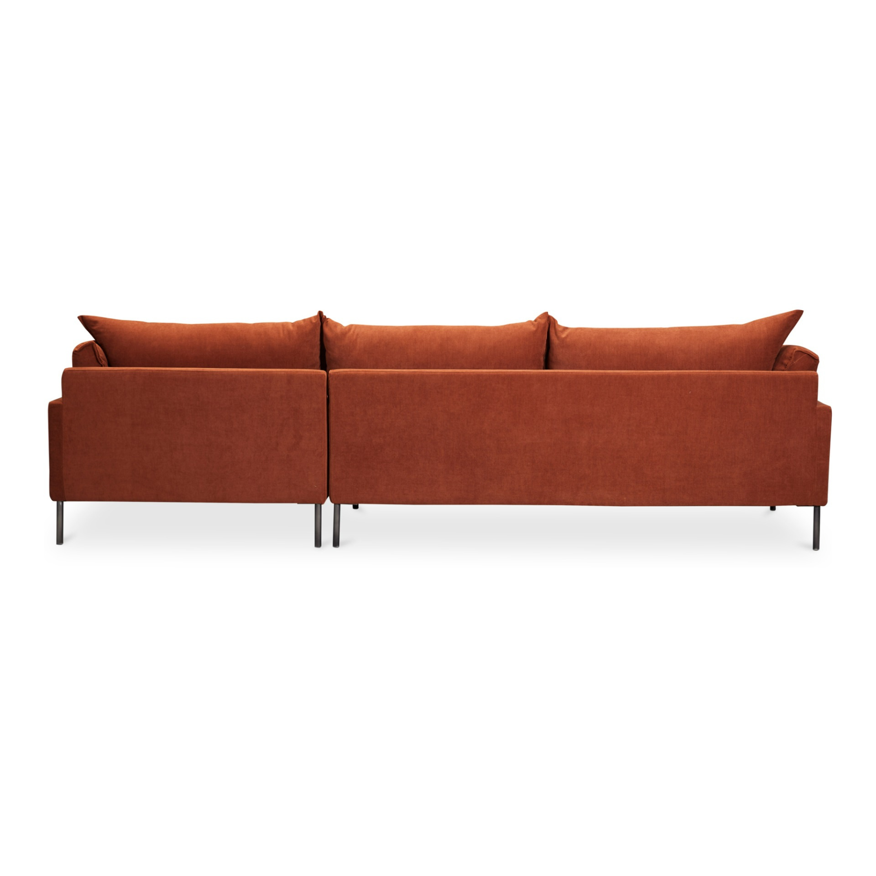 Liora Sectional - Burnt Auburn