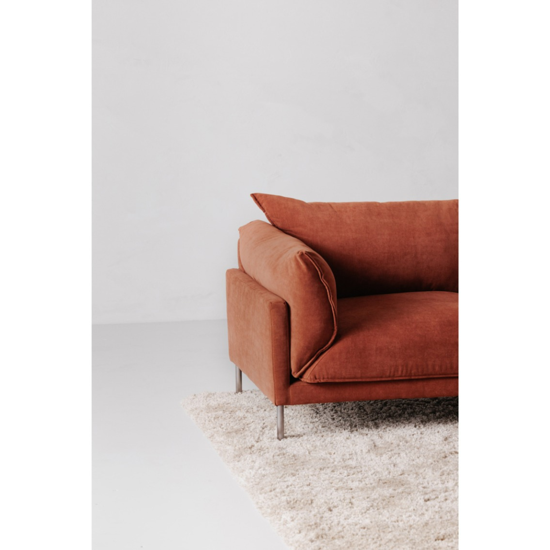 Liora Sectional - Burnt Auburn