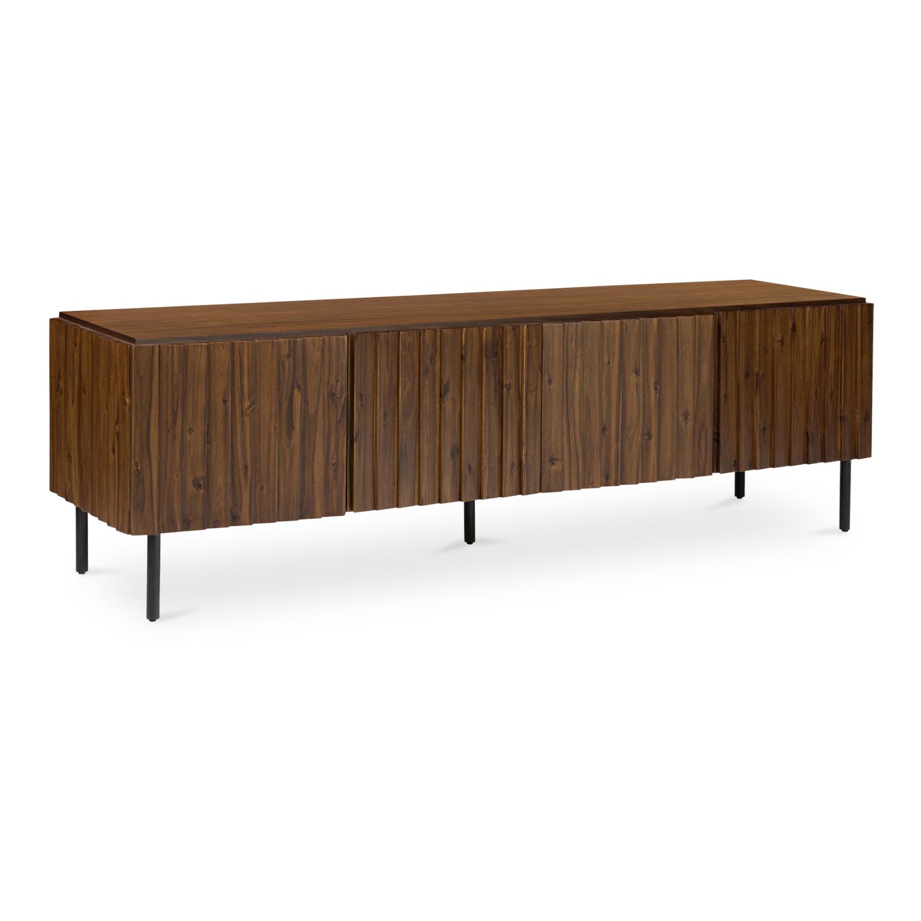 Clark Media Cabinet Brown