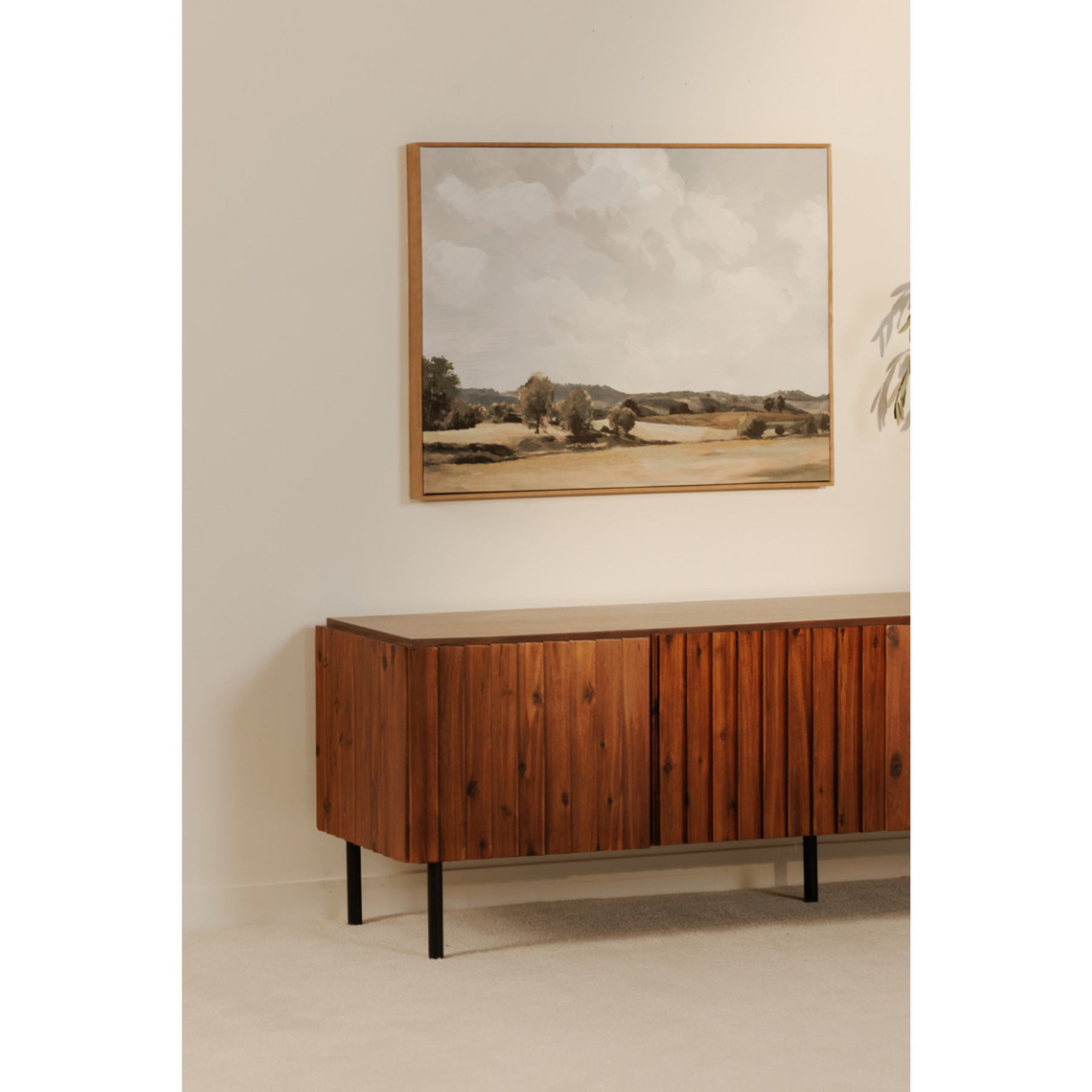 Clark Media Cabinet Brown